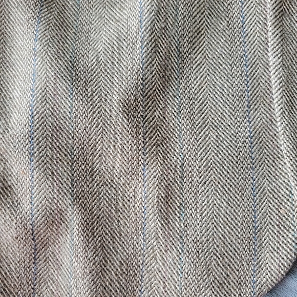 Vintage Oscar De La Renta Soft Light Brown/Beige Tweed Suit Jacket Size 41R - Picture 3 of 7